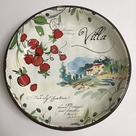 Dash of That Other - Dash of That Julie Paton Villa Tomato Salad Dessert Bowl Interamerican Products